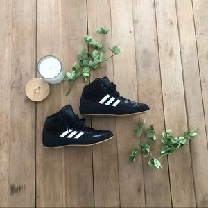 Adidas Athletic High Top Shoes Size 5